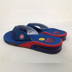 Reef Men’s Fanning x MLB Chicago Cubs Bottle Opener Sandals - Size 11